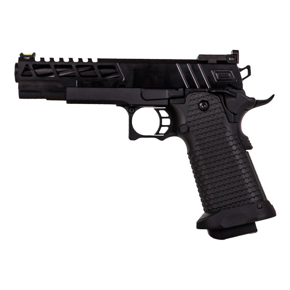 Golden Eagle Pistolet Hi-Capa 5.1 GBB Full Metal Noir 0.8J+Mallette