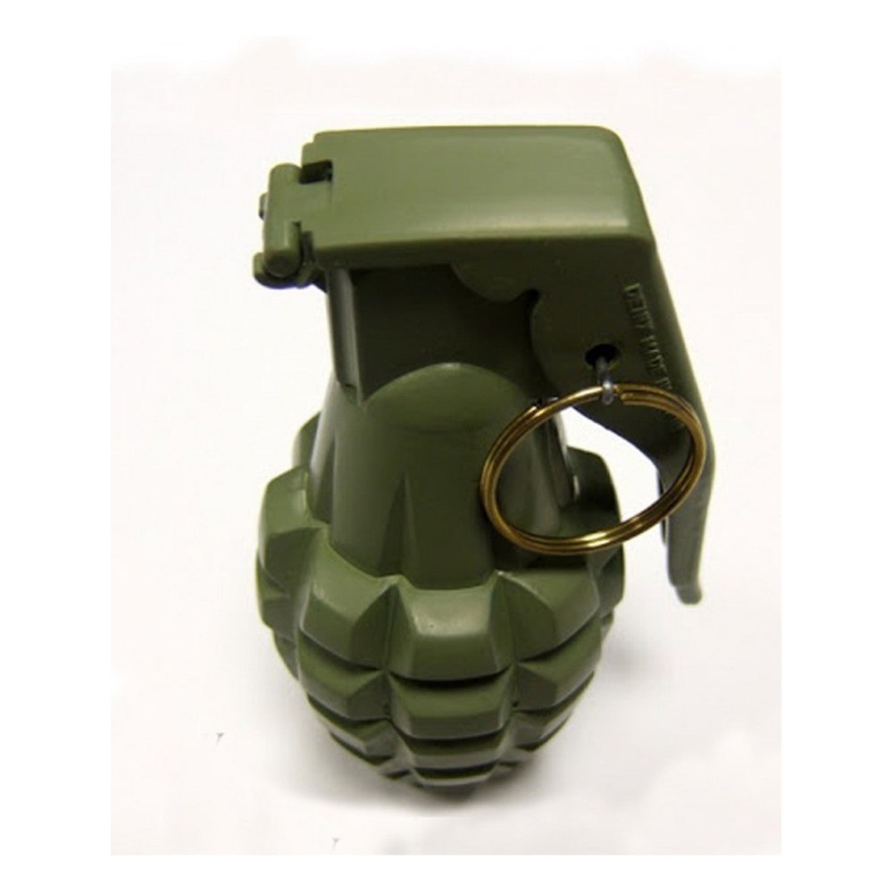 Grenade factice MK2 USA Metal type Ananas Verte OD