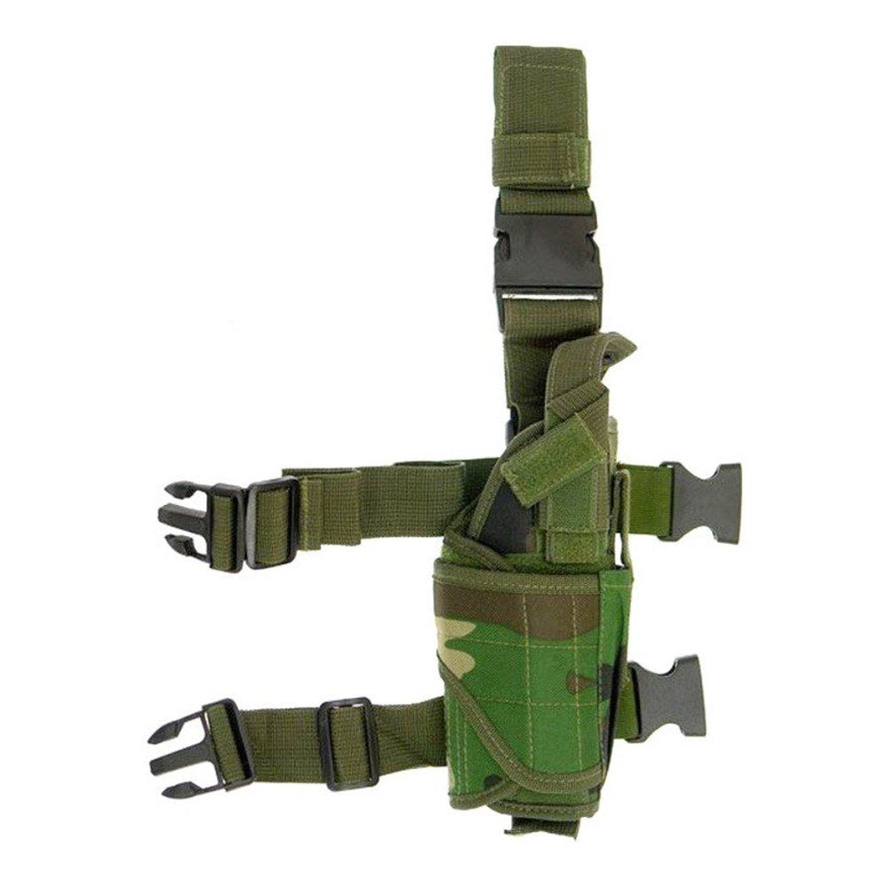 Guerilla Tactical Holster de cuisse vertical Woodland - photo 2