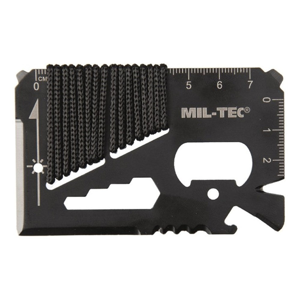Kit de survie multi-fonctions Noir avec paracorde - photo 2