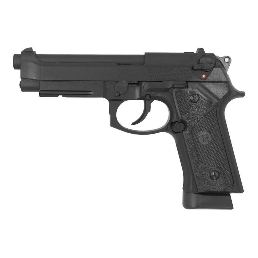 KJ M9A1 avec rail Noir Full Metal GAZ Blowback 0.8J