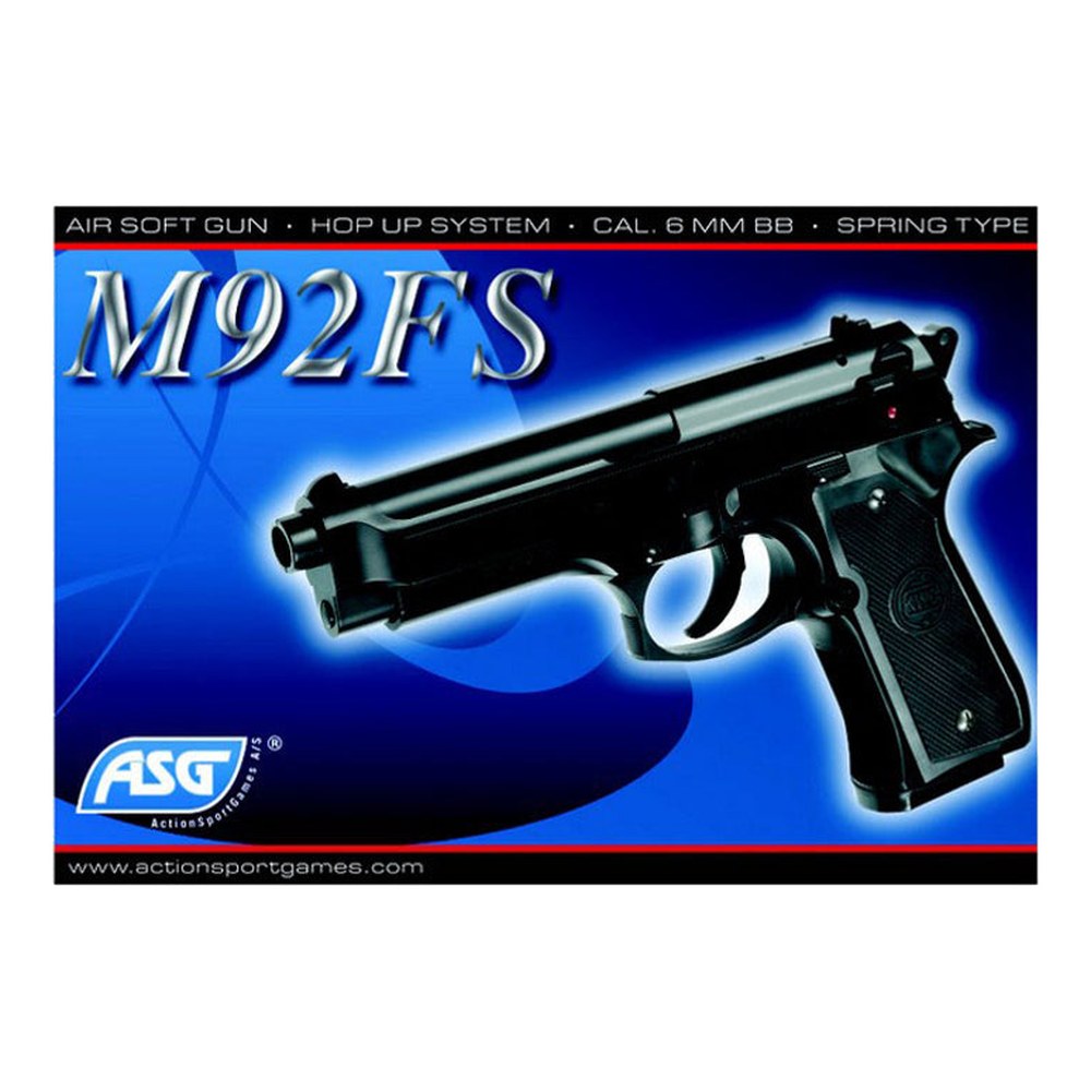 KWC M92fs hop-up Noir SPRING 0.5J - photo 2