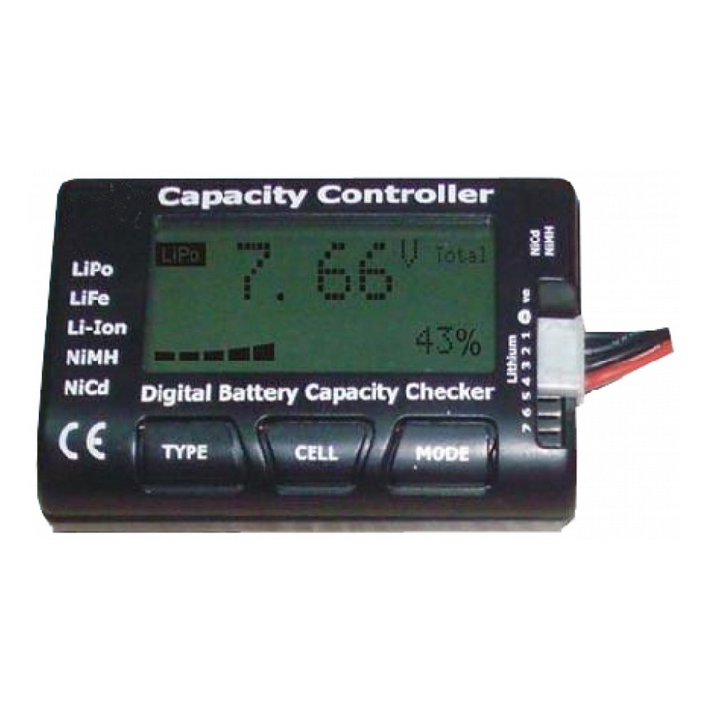 LiPo testeur / Buzzer Gun Alarm 8S Bluemax