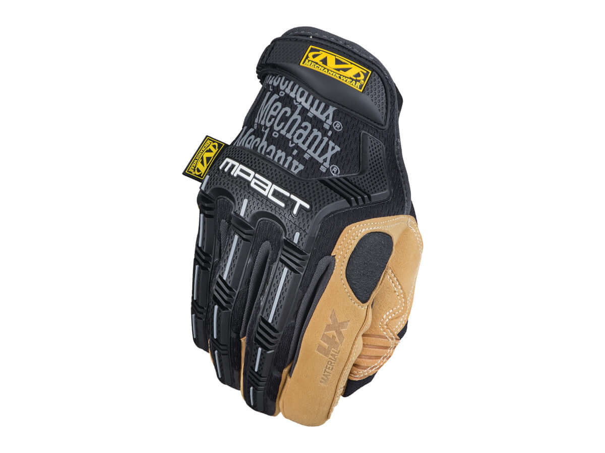 Gants Mechanix 4X M-Pact protection renforcée offrant résistance aux impacts et confort.