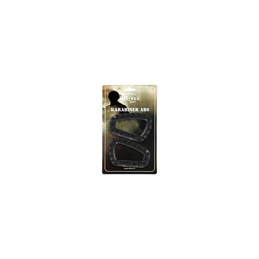 Miltec Lot de 2 mousqueton ABS Tan 8.4cm - photo 2
