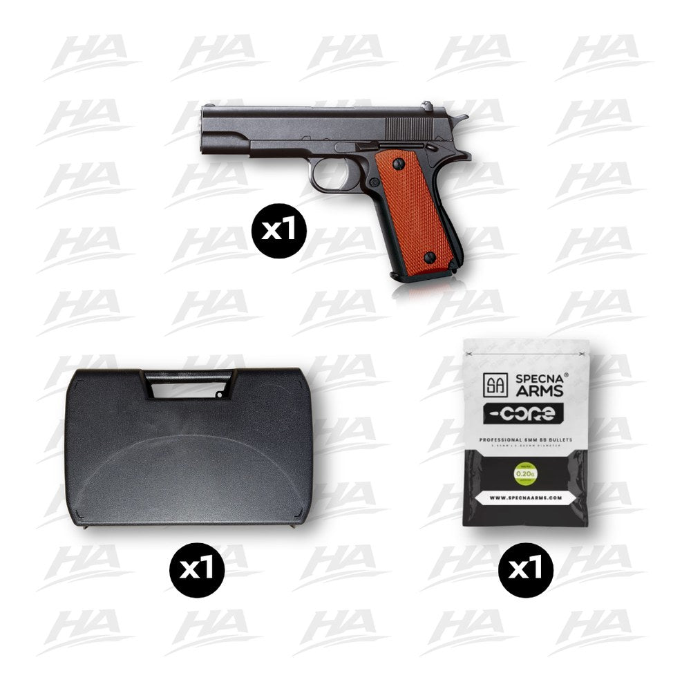Pack prêt à jouer The Equalizers 1911 Tactical Culasse Métal