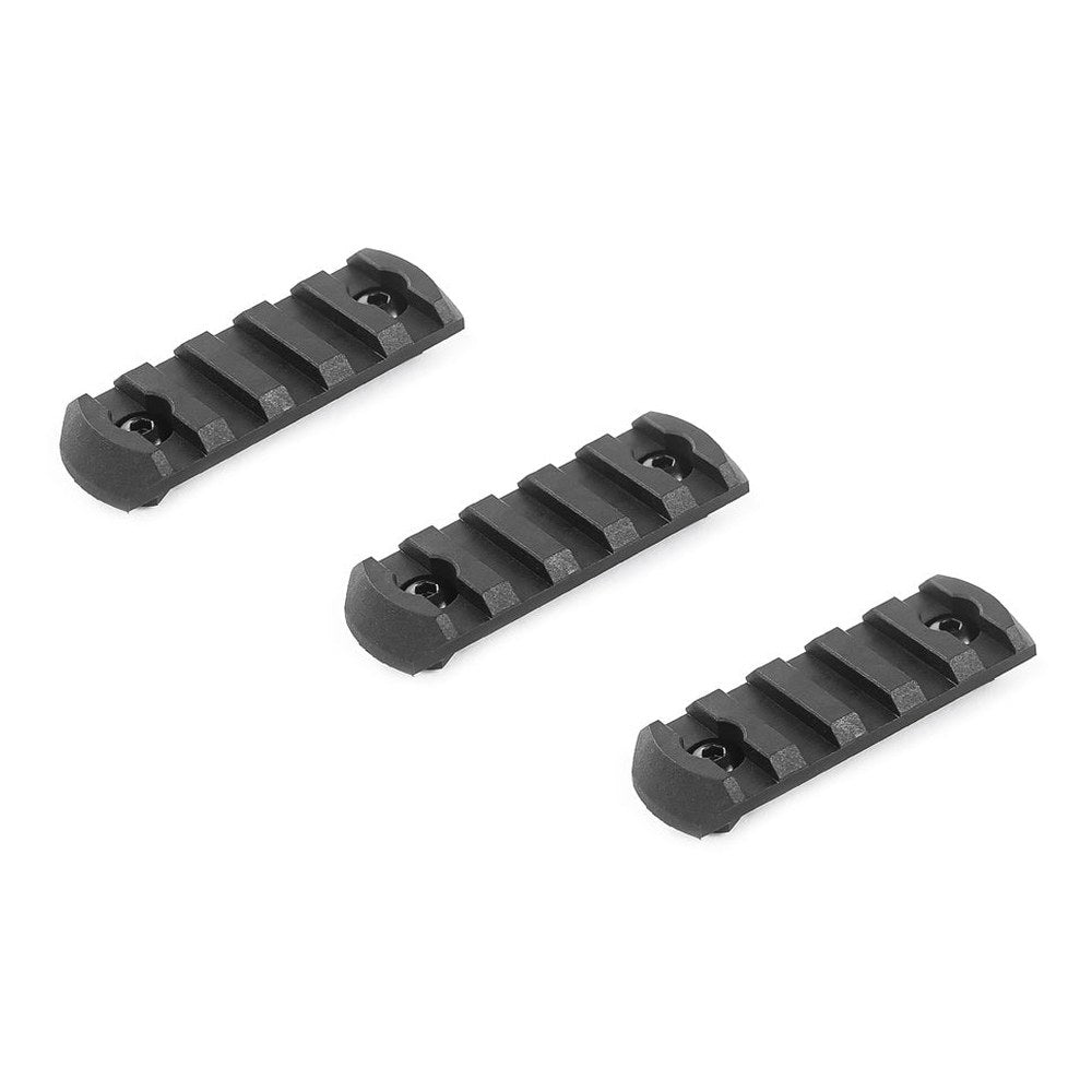 Rails M-Lok 5 slots (x3)