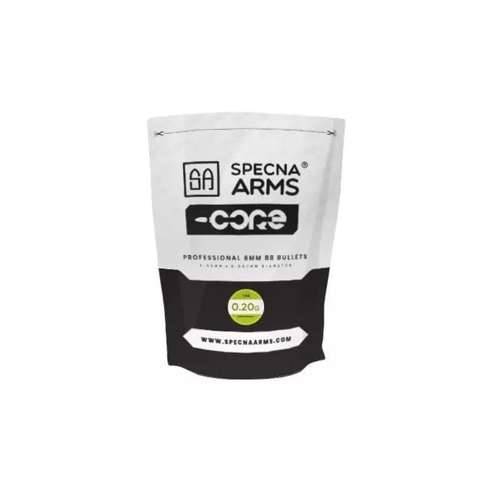 Specna Arms Billes BIO Core 0.20g (x5000) en sachet (1kg)