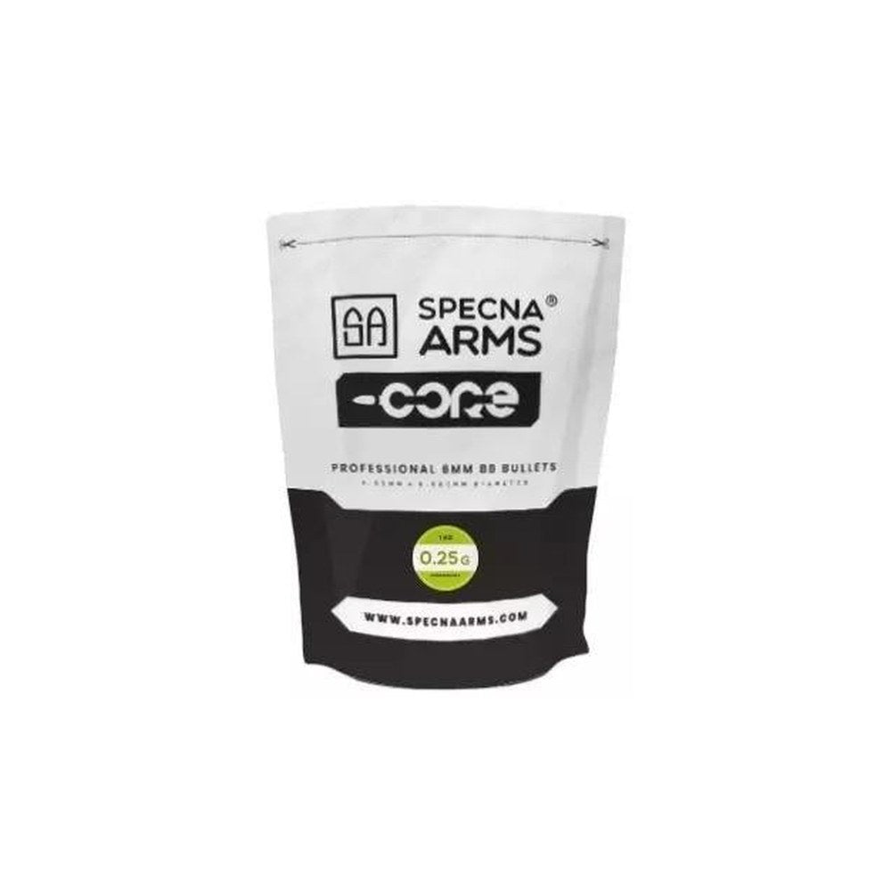 Specna Arms Billes BIO Core 0.25g (x4000) en sachet (1kg)