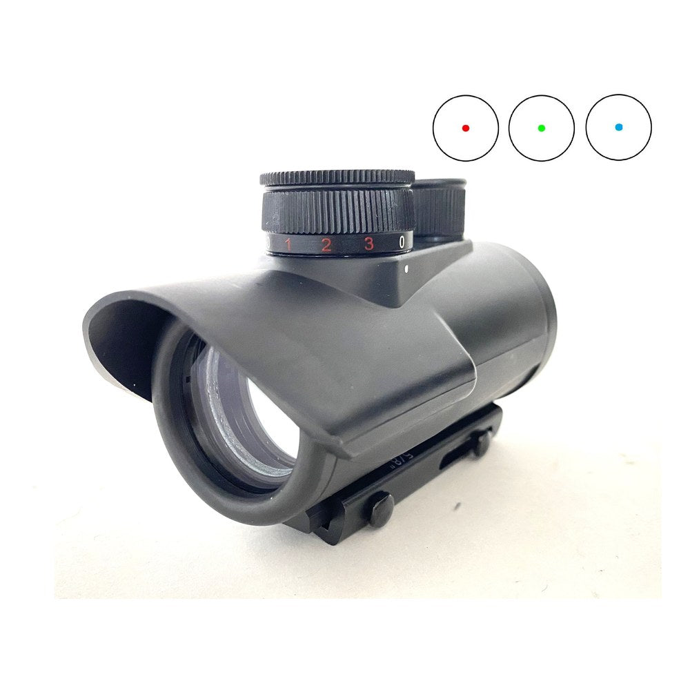 Tactical Ops Point rouge 30mm rouge/vert/bleu Noir 21/11mm