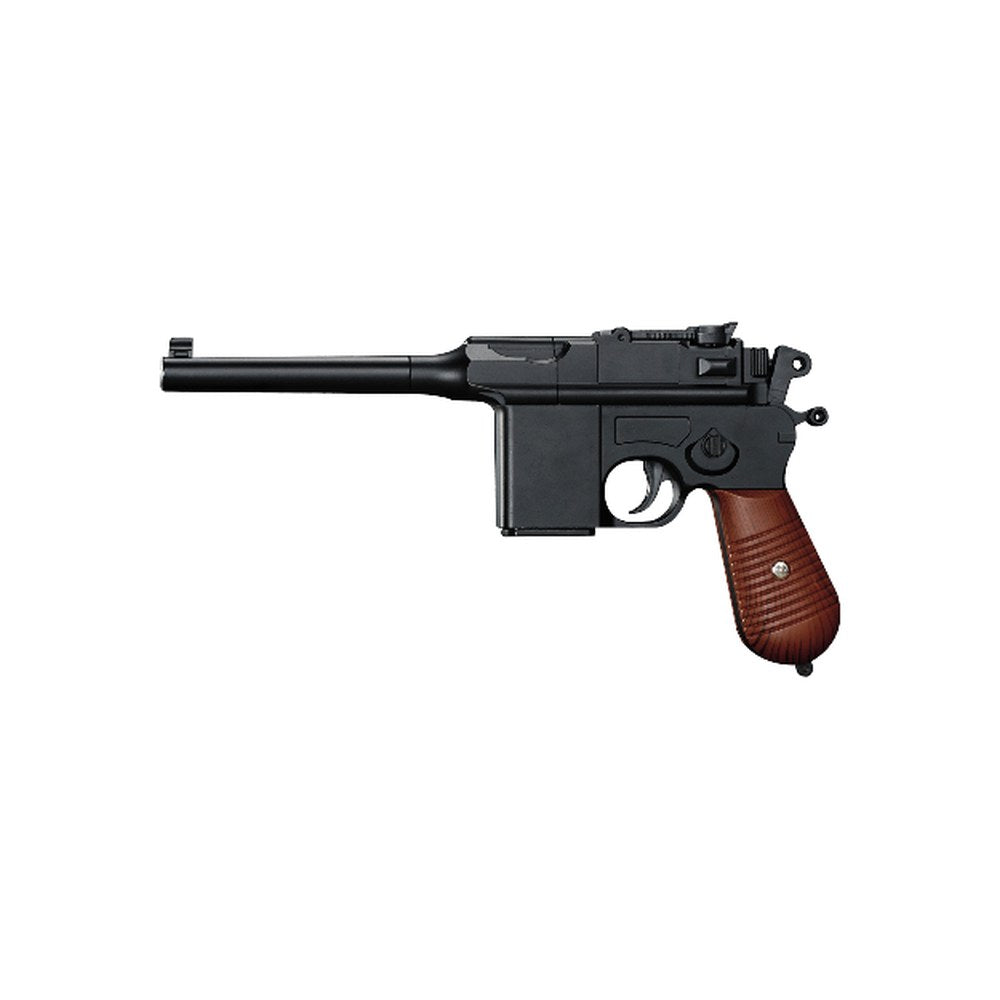 The Equalizers Pistolet à ressort 1896MRP Métal Noir <0.5J+1 Chargeur
