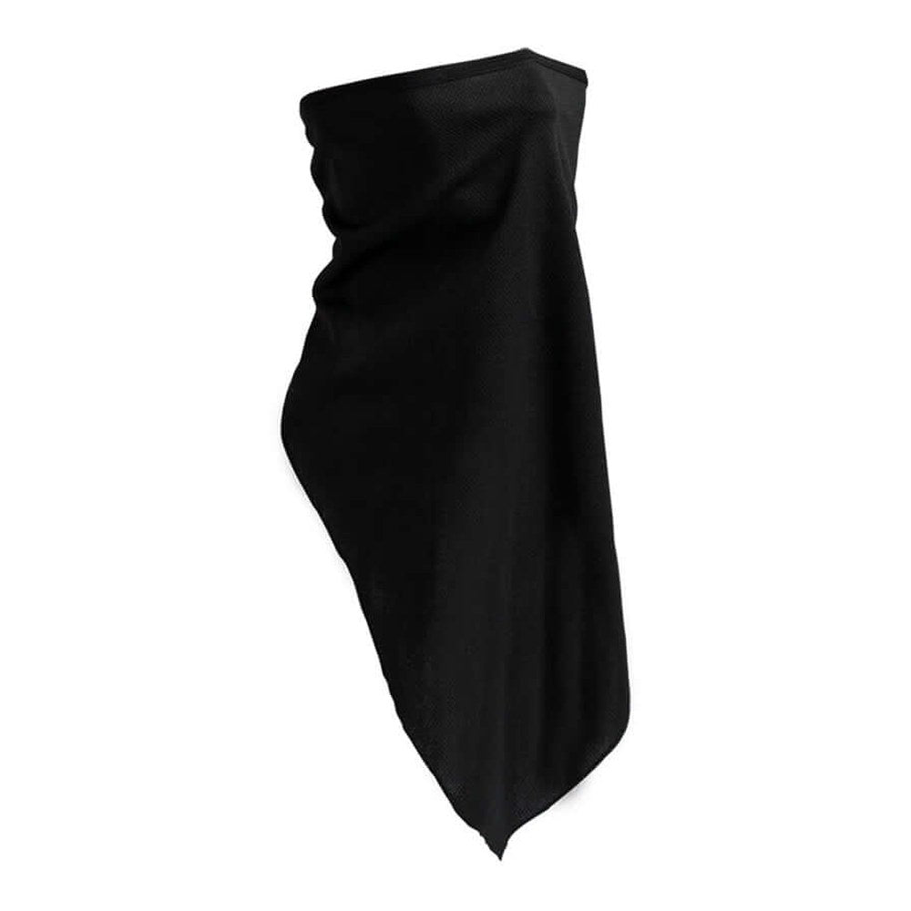 Tour de cou noir polyvalent pour airsoft et sécurité