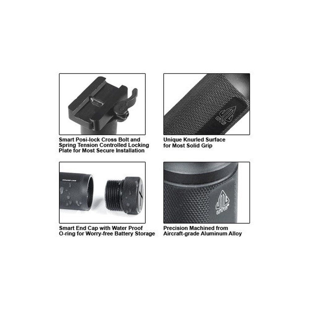 UTG Poignee Metal tactique R.I.S. 21mm Pliable - photo 3