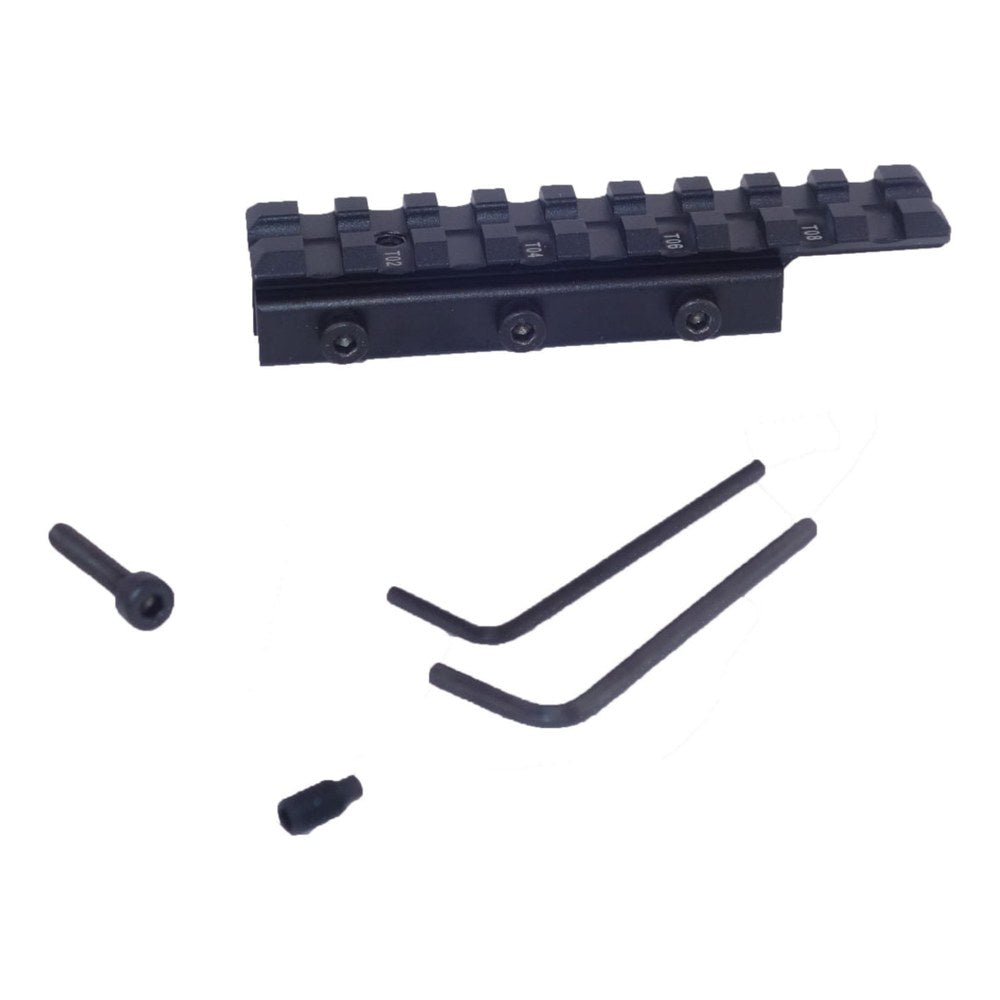 UTG Rail adaptateur 11mm vers 21mm Dovetail to Picatinny 9 SLOTS - photo 2