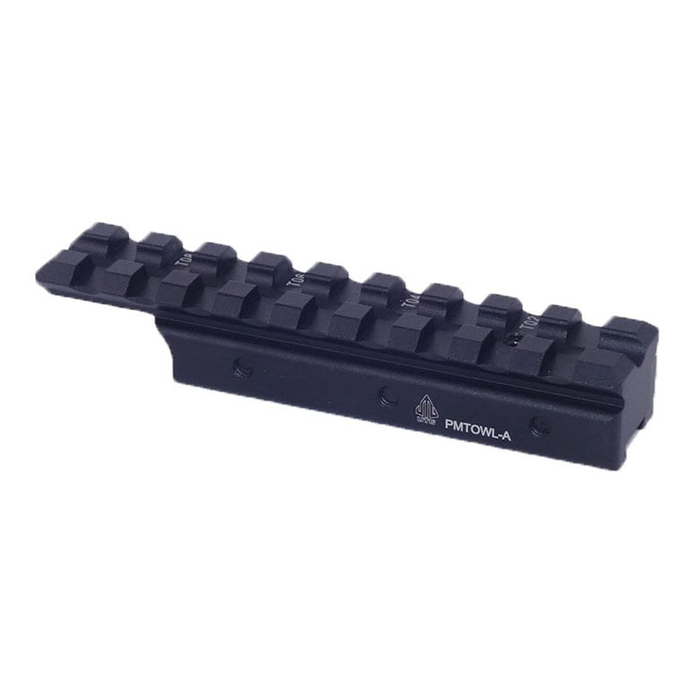 UTG Rail adaptateur 11mm vers 21mm Dovetail to Picatinny 9 SLOTS - photo 3