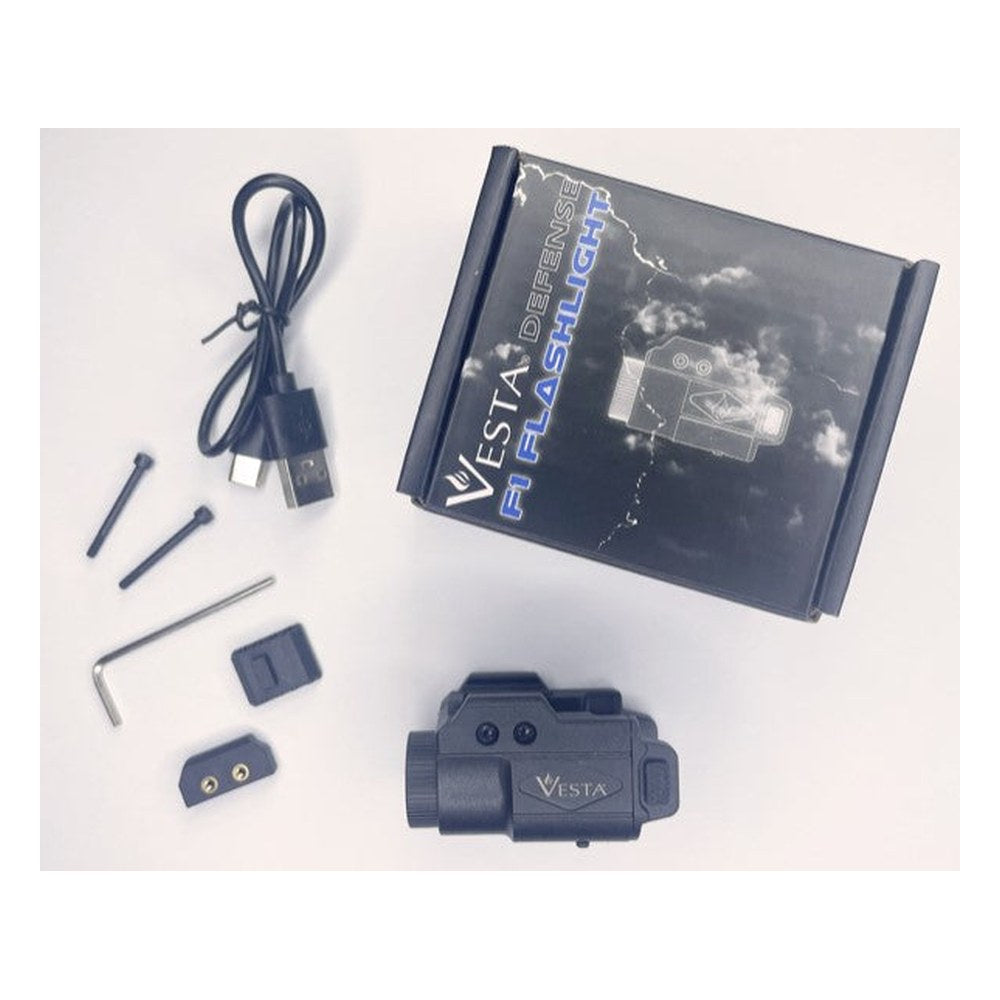 Vesta F1 Lampe Tactique Strobe USB 21mm 500lm etanche IPX4 - photo 5