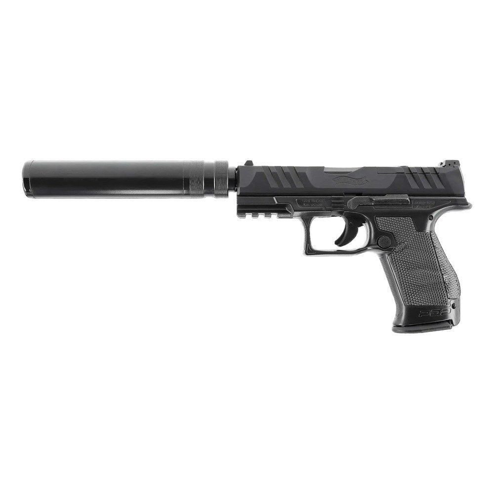 Walther Kit PDP Compact 4'' BK SPRING + Mag 100bb+silencieux 0.5J