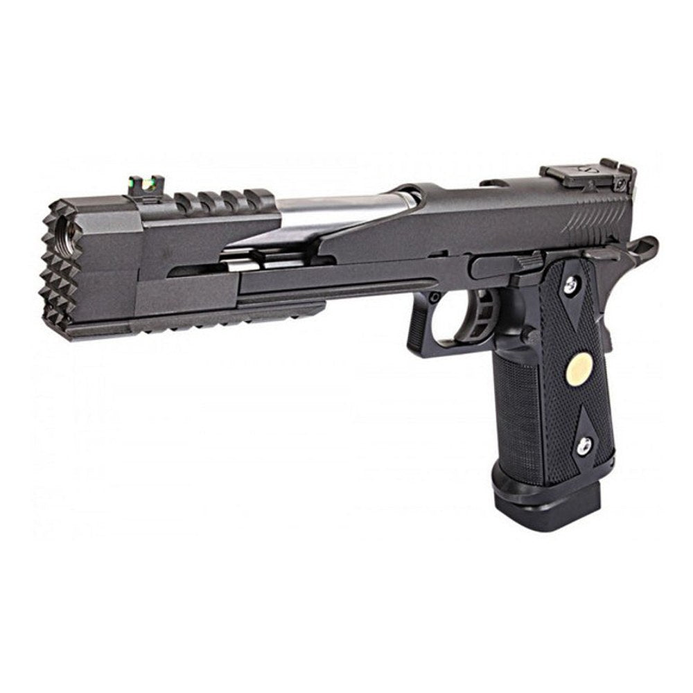 WE Hi-Capa 7.0 Black Dragon B Noir GAZ Blowback 0.9J - photo 2