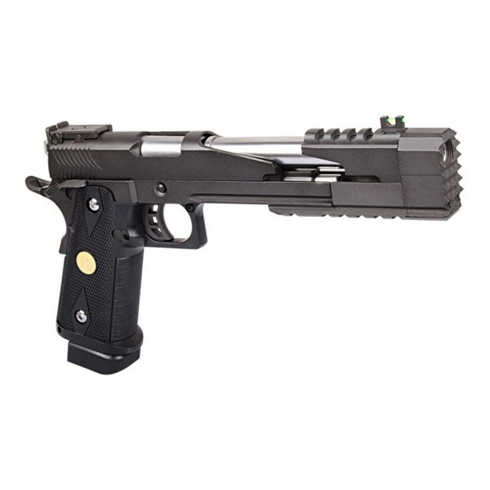 WE Hi-Capa 7.0 Black Dragon B Noir GAZ Blowback 0.9J - photo 3